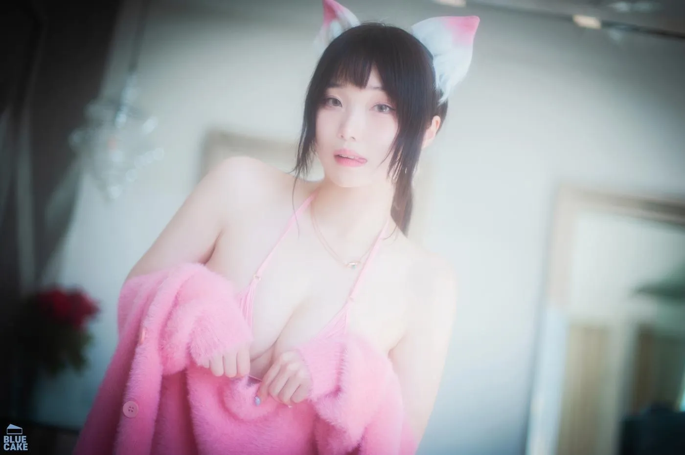 Bambi밤비 – NO.91 [BLUECAKE] Naughty Cats Pink  Mint RED[23] [55P]插图9